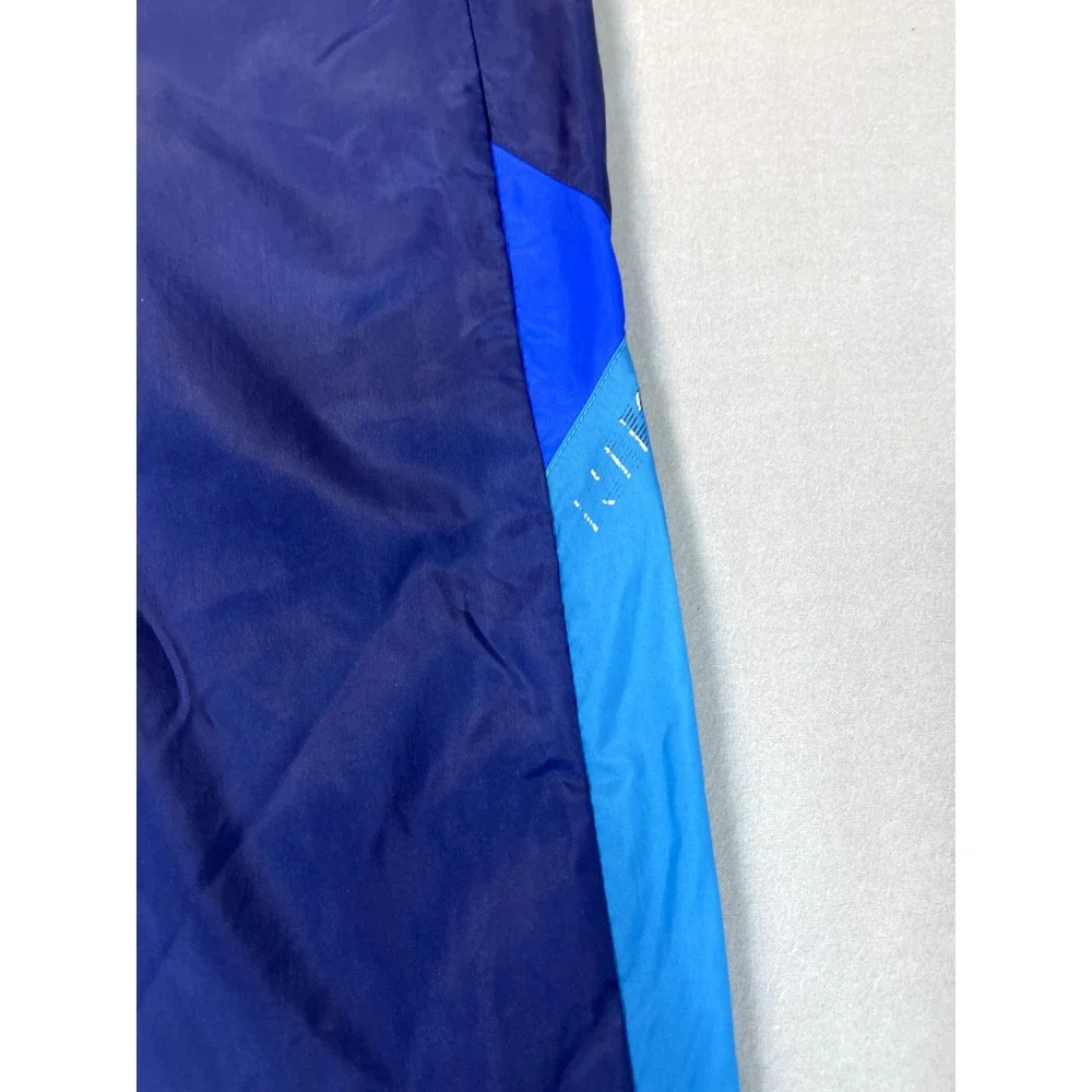 Nike‎ Blue Windbreaker Pants Large Joggers.Vintage 90s Gray Tag Ankle Zip